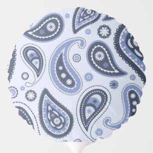 Intricate Floral Paisley Print Design Balloon
