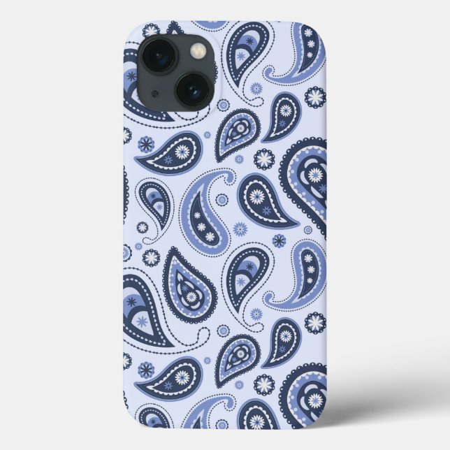 Intricate Floral Paisley Print Design Case-Mate iPhone Case (Back)