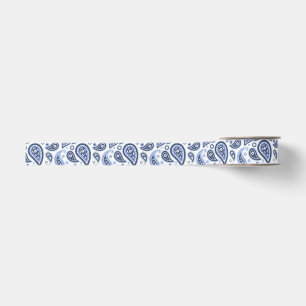 Intricate Floral Paisley Print Design Grosgrain Ribbon
