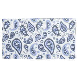 Intricate Floral Paisley Print Design Pillow Case