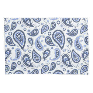 Intricate Floral Paisley Print Design Pillow Case