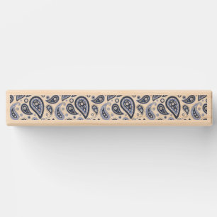 Intricate Floral Paisley Print Design Topple Tower