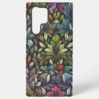 Intricate Floral Pattern Samsung Galaxy S22 Ultra Case