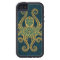 Intricate Golden Blue Octopus