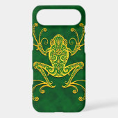 Intricate Golden Green Tree Frog Case-Mate iPhone Case (Back)