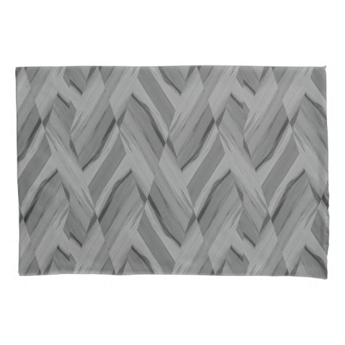 Intricate Gray Marble Pattern Pillow Case