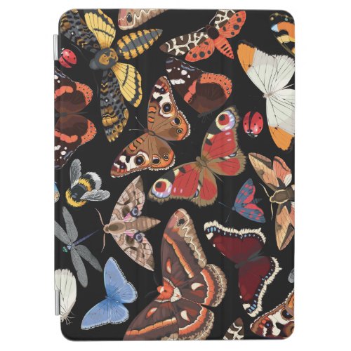 Intricate Insects Seamless Natural Pattern iPad Air Cover