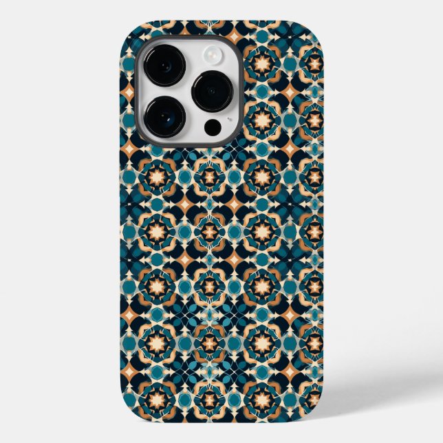 Intricate Islamic Patterns: A Mosaic of Beauty Case-Mate iPhone Case (Back)