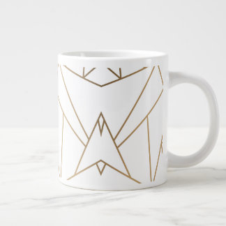 Intricate Lines  Giant Coffee Mug