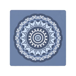 Intricate Mandala metal wall art