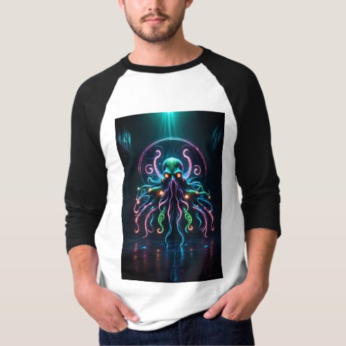 Intricate Octopus Art T_Shirt Ocean_Inspired T_Shirt
