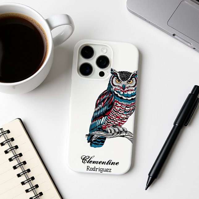 Intricate Owl Wood Carving Case-Mate iPhone Case (Creator Uploaded)