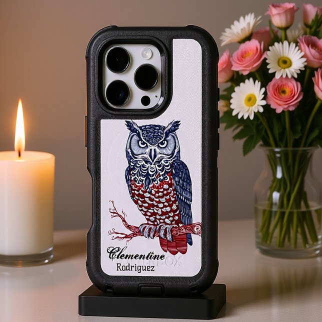 Intricate Owl Wood Carving Otterbox iPhone Case (Creator Uploaded)