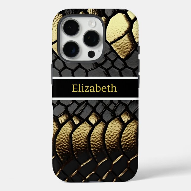Intricate pattern of a snake's skin Case-Mate iPhone case (Back)