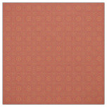 Intricate Red Pattern  With Accents of Lilac Fabric