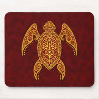 Intricate Sea Turtle Mouse Pad