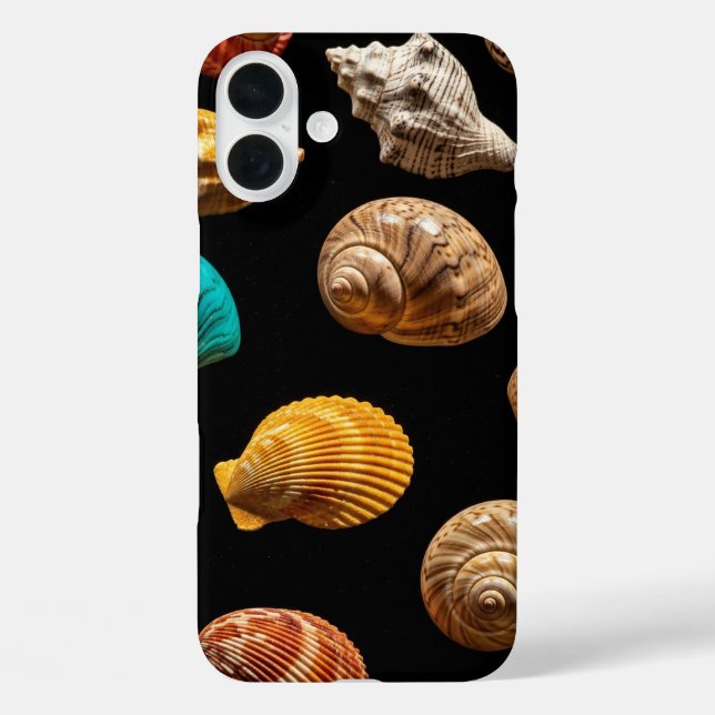 Intricate Seashells Case-Mate iPhone Case (Back)