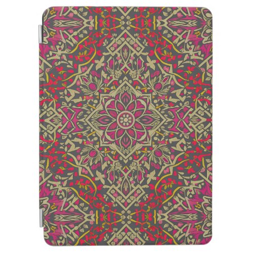 Intricate Traditional Oriental Rug Motif Design iPad Air Cover