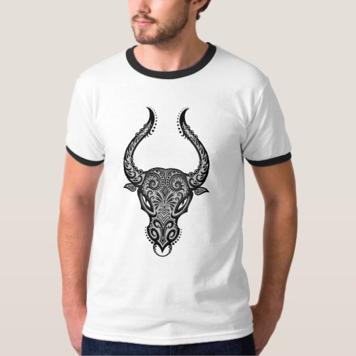 Intricate Tribal Taurus T_Shirt