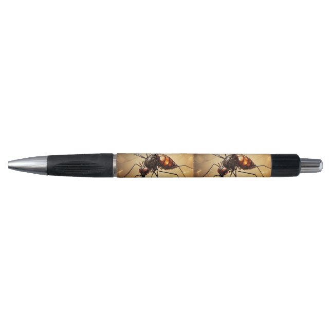 Intricate Wings: The Mosquito Fractal Art Pen (Front)