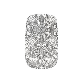 Intricate Zen Mandala Mindfulness Minx Nail Art