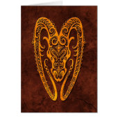 Intrictate Stone Aries Symbol (Front)