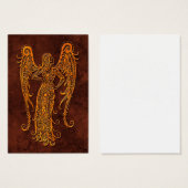 Intrictate Stone Virgo Symbol (Front & Back)