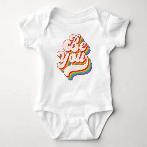 Introducing our Be You Design Baby Bodysuit