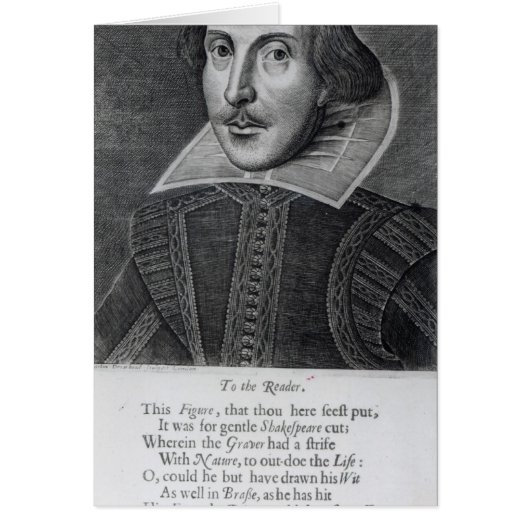 Introduction, 'Mr. William Shakespeares Cards (Front)