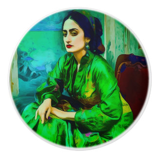 Introspection ceramic knob