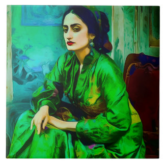 Introspection  ceramic tile