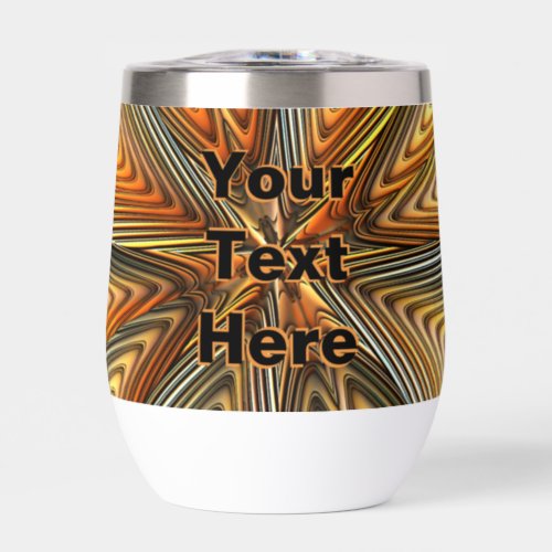 Introspection Thermal Wine Tumbler
