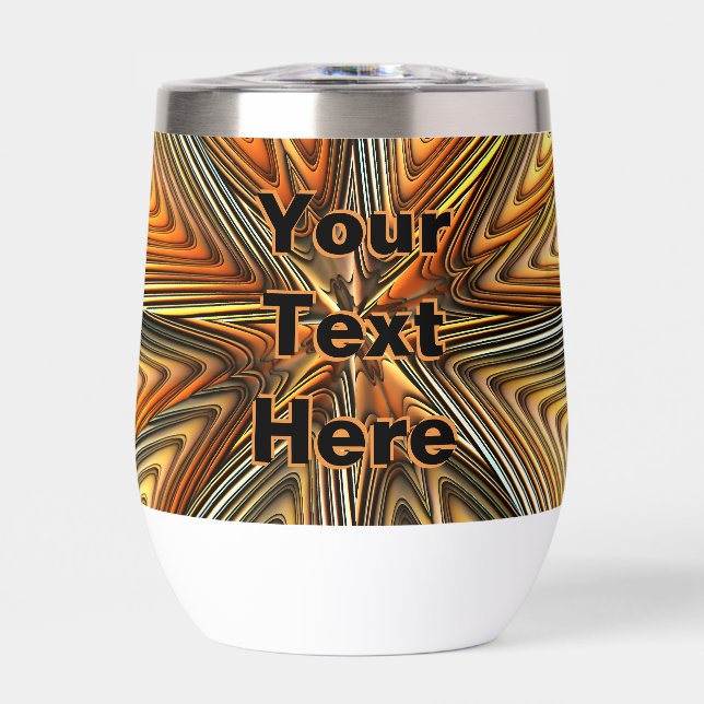 Introspection Thermal Wine Tumbler (Front)