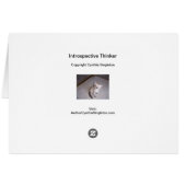 Introspective Thinker Cards (Back Horizontal)