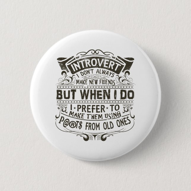 Introvert Button (Front)
