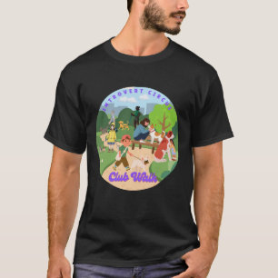 Introvert Circus Club Walk  T-Shirt