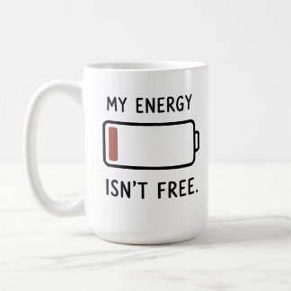 Introvert Energy Meter Mug for Socially Exhausted