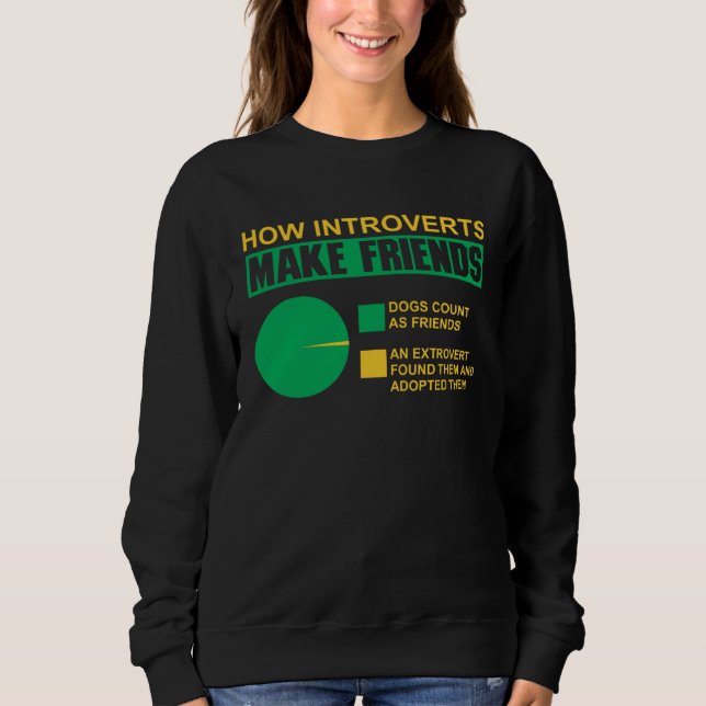 Introvert Facts Anti Social Introvert For Men Wome Sweatshirt (Front)
