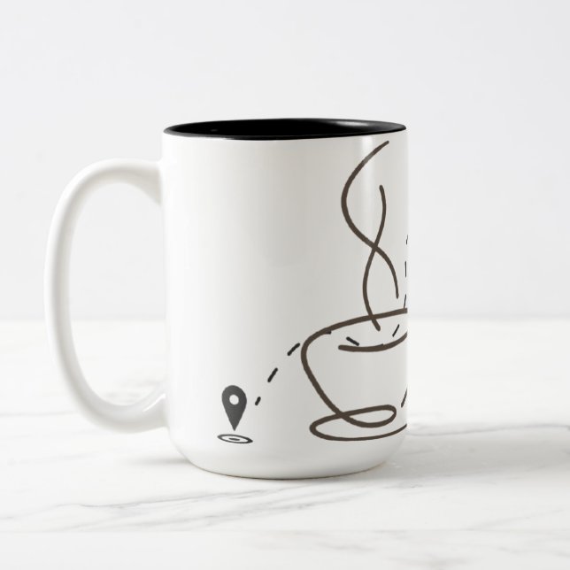 Introvert Humor Mug for Tired Humans (Left)