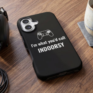 Introvert Humor - Personalized Gaming iPhone 16 Case