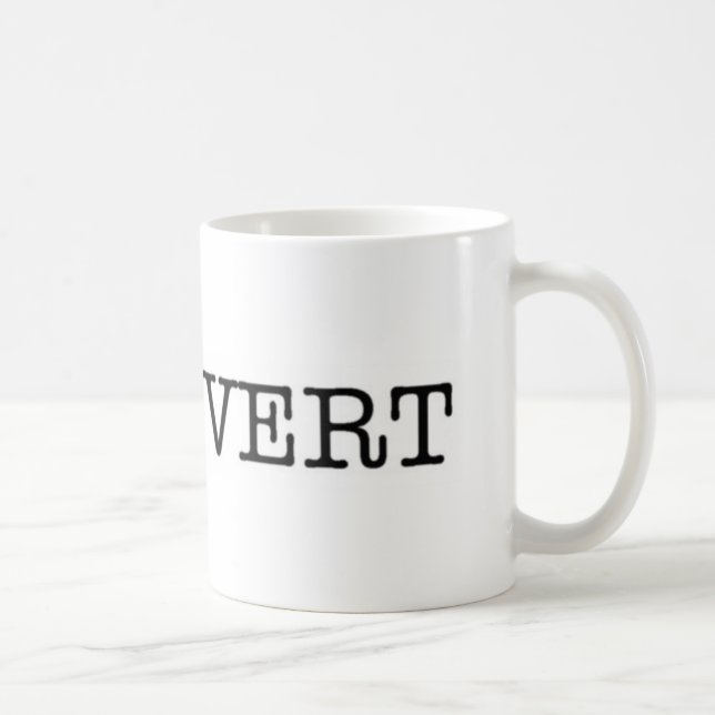 INTROVERT mug (Right)