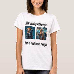 Introvert or Extrovert t-shirt