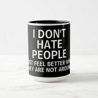 Introvert People Funny Saying Mug