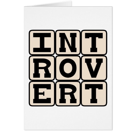 Introvert, Personality Trait Cards (Front)
