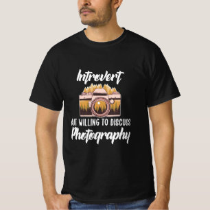 Introvert Photography T-Shirt