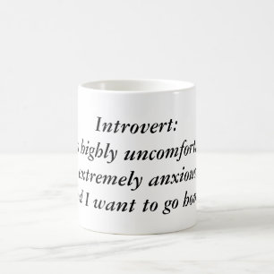 Introvert: Powered by Silence & Caffeine Coffee Mug