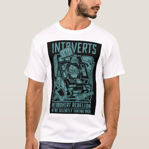 Introvert Rebellion T_Shirt