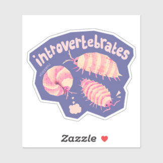 Introvertebrates isopods - medium sticker