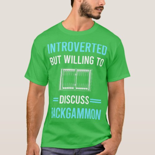 Introverted Backgammon T_Shirt