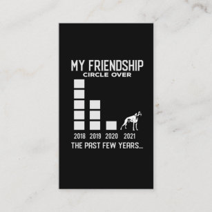 Introverted Boxer Dog Owner Pet Friendship Love Business Card
